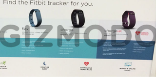 Illustration for article titled Fitbit Charge, Charge HR, and Surge Leak Again in Sports Authority Ad